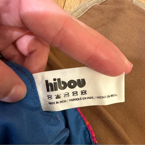 [SOLD] Hibou Embroidered Bohemian Pom Pom Purse/Crossbody Bag - Picture 7 of 8